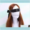 Uyku Maskeleri Görüş Bakım Sağlık Beakingblack Saten Kurdele Körü Körüne Seksi Göz Yama Esaret Maskesi Maske Yardım Parti Eğlenceli Flört Seks Oyuncakları WAMA için