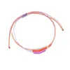 Tornozeleiras femininas moda simples praia anklet senhoras multi-camada colorido cor de arroz cor de arroz cadeira de pé acessórios