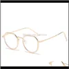 Sunglasses Fashion Aessories Drop Delivery 2021 Lonsy Finished Myopia Prescription Glasses Women Men Round Anti Blue Light Shortsighted Eyegl