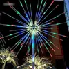 크리스마스 장식 LED 불꽃 놀이 가벼운 트리 램프 20pcs 지점 3m 높이 무지개 야외 사용량 Drop7193049