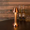 Dumbbell Metal Decorative Table Lamp Creative USB Charging Desktop Night Light LED Clearing Bar Atmosphere Tables Lamps a21