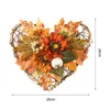 Decorative Objects & Figurines Heart Shape Door Pendant Decorations Pumpkin Sunflower Hanging Decor For Halloween Wholesale