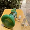 7,6 inch 19 cm UFO Diverse kleur Groene Percolator Glas Water Bong Pipe Beker Hookah Bongs