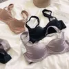 Nxy sexy setnhkdsasa dunne beker sexy soepele en traceless vrouwen beha set brede schouderriem push-up 1/2 halve slipje lingerie 1127