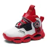 새로운 2021 어린이 스니커즈 소년 농구 스포츠 신발 소년을위한 고품질 편안한 실행 아이 신발 Enfant G1210