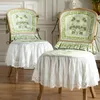 green chair cover