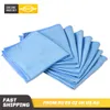 8-Pack Car Microfiber Glass Cleaning Towels Stainless Steel Polishing Shine Window Windshield Cloth 12"x12"