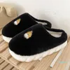 Tofflor Kawaii Cartoon Women's Sweet Warm Non-Slip Platform För Hem Söt Djur Plush Winter House 2022