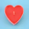 9Pcs Gift Candles Heart Shaped Red Candle Romantic Love Wedding Party Dinner Sweet Tealights Candle Christmas Xmas Home Decor