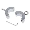 NXY Cockrings Magnetische Lock Metalen Scrotum Hanger Bal Brancard Gewicht Ring Restraint Rvs Plezier Speelgoed voor Heren 1124