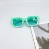 Moda bambini occhiali da sole ragazzi ragazze vintage cornice quadrata spiaggia protezione solare estate bambini protezione UV ombrelloni da esterno Q40052410532