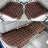 車のための車の座席のカバー赤ちゃんの高級セット前後の植字の布のクッションの非スライド冬の自動プロテクターのマットパッドは暖かいユニバーサルフィットトラックSUV Vanフォーシーズンズを保つ