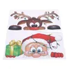 Wall Stickers Merry Christmas Fashion Santa Claus Window Room Decoration PVC Year Home Decor Removable2007875