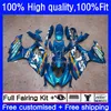 Einspritzung OEM für Suzuki Pearl Blue GSXR-600 GSXR600 GSXR-750 2008 2009 2010 Karosserien 22No.170 GSX-R600 750CC 600CC GSXR750 08 09 10 K8 GSXR 600 750 CC 2008-2010 Verkleidung