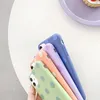 Multicolor Dot Cases voor iPhone 11 Pro X XR XS MAX 6 6S 7 8 PLUS Eenvoudig Soft Silicone Telefoon Cover
