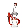 Super Cool Glass Bong Hookahs Reclaimer DAB Oil Rig Water Pipe met 14mm Quartz Banger