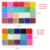 Todo 2mm 3mm 4mm Seedbeads de vidro kit grânulos de semente tcheca contas redondas para bracelete DIY Colar acessórios de jóias 24 cores