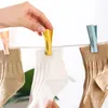 Casa Sundries Roupas Clipes Underwear Meias Clipe Gancho à prova de vento multi-funcional plástico de secagem de lavanderia de secagem
