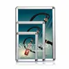 Wall Poster Frame Snape Open Advertising Display A4 Size with 32mm Profile