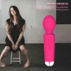 Massage av Vibrator Magic Wand Sex Shop G-Spot Vaginal Stimulator Kvinna Onani Verktyg Clitoral Massager Pussy Sexleksaker för Kvinna