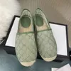 Hochwertige Freizeitschuhe, klassische Designer-Fischerschuhe und halbe Hausschuhe, luxuriöse flache Echtleder-Mesh-G-Buchstaben-Schuhe, Loafer