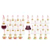 Decorações de Natal 41xb pingente de garrafa transparente para encher ornamentos de bebida de vinho