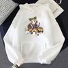 Kawaii Genshin Impact Hoodies Kvinnor Korea Hoodie Grafisk Streetwear Höst Vinter Casual Unisex Men Harajuku Anime Sweatshirt Y211122