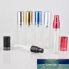 Groothandel 10 ml draagbare kleurrijke glazen parfumfles met verstuiver lege cosmetische containers voor reizen