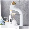Bathroom Sink Faucets Faucets, Showers & As Home Garden Bakala Faucet Black Single Handle Cold Switch Water Mixer Taps Wash Basin Deck Mount