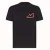 Mężczyzna List Drukowanie Koszulki Koszulki Moda Trend Round Neck Hip Hop Tops Tees Odzież Designer Streetwear Casual Krótki Rękaw Tshirt Dla Male