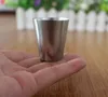 1000 Pcs 30ml Portable Stainless Steel Shot Glasses Barware Beer Wine Drinking Glass Outdoors Cup Mugs
