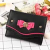 Women Wallet Short Candy Color Bow Knot Clutch Purse Fashion Girl Sailor Moon Handbag Card Bag 2020 Novo Popular1148764