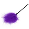 NXY Sex Pump Leksaker Flirt för par Tickle Fluff Feather Stick Vuxna Interaktiva spel Fetisch Erotiska Seduction Tools 1221