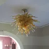 Arte extravagante Decoração Amber Pingente Lâmpadas Bonito Mão Brown Chandeliers Luzes Decoração Moderna LED Iluminação à venda largo 60 por altura 50 cm