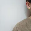Stud söta örhängen harts Poached Egg Cheese Cartoon Ear 2021 Fashion Jewelry For Girls Födelsedagspresenter Tillbehör Partihandel