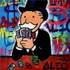 Alec Monopoly Home Decor Olieverf op canvas Handcrafts / HD Print Wall Art Picture Customization is acceptabel 21050824