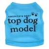 Ropa para mascotas Ropa Todo poliéster Ultrafino Transpirable Súper trajes Modelo Perros pequeños Chaleco colorido Modelos de primavera y verano