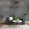 3D-Wandbild-Tapete, geometrische abstrakte Linien, Wohnzimmer, Schlafzimmer, Hintergrund, Wanddekoration, wasserdichte Antifouling-Tapeten