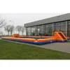 사용자 지정 휴대용 블로 inflatable 축구 피치, inflatables 축구 필드, aerated footballs Court Arena 야외 게임에 대 한