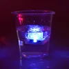 Auto cores mini romântico cubo luminoso conduzido cubos de gelo artificial flash LED luz de decoração de Natal