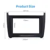 2 Din Car Radio DVD GPS Stereo Fascia for 2014 Volkswagen Polo Dash Mount CD Trim Audio Frame refiitting Panel