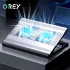 Portable Gaming PC Justerable Cooler Dual USB Laptop Cooling Pad Support Notebook Stand med Fan MacBook Pro Holder