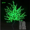 مصباح شجرة زهر الكرز الاصطناعي LED خارجي 1.8 متر 2.0 متر 3.0 متر ارتفاع 110VAC / 220VAC قطرة مقاومة للمطر