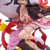 Anime Figure Demon Slayer Kamado Nezuko PVC Action Figure Jouet Kimetsu no Yaiba GK Statue Adulte Collection Modèle Poupée Cadeaux X0526