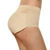 Abbigliamento da palestra Donna Spugna imbottita Glutei abbondanti Pantaloni Lady Push Up Vita media Mutandine Slip Intimo