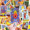 Yangın Tarot Kartları Tam İngilizce Sürüm Masa Oyunu Aile Parti Doğum Günü Hediyesi Toptan 78 Sayfalar / Kutu Destekler