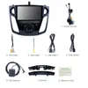 Unité principale de lecteur multimédia Radio dvd de voiture pour Ford Focus 2011-2015 GPS Navigayion 9 pouces Android 10.0 2.5D IPS écran