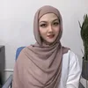 Muslim Women Bonnet with Rope Chiffon Shawl convenient Elastic Bandaged Underscarf Cap Islam Inner Hijab Cover Headwrap