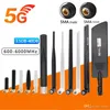 OEM 5G antennes à bandes complètes antenne de routeur wifi externe antenne 3G 4G LTE Omni directionnel 90 degrés pliant connecteur sma bâton en caoutchouc antennes CPE Usine