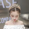 Ohrringe Halskette Moda 2021Starfish Crown Tiara Prinzessin Stirnb￤nder Kindergeburtstages Show Star Haarnadeln f￼r Frauen Haarzubeh￶r gi